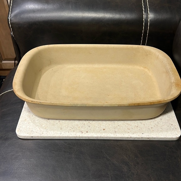 The Pampered Chef Other - Pampered Chef Stoneware Baking Dish